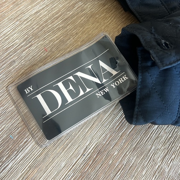 NWT NEIMAN MARCUS BLACK CROPPED QUILTED BARN JACKET FUR LINED gorgeous! - Picture 10 of 15